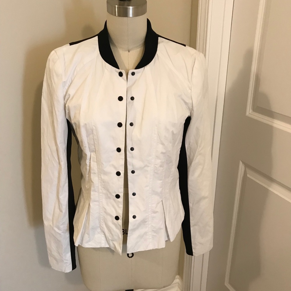 Kenneth Cole New York Light Black and White Jacket